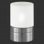 LED Tafellamp - Trion Ara - E14 Fitting - Dimbaar - Rond - Mat Nikkel - Aluminium 2