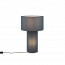 LED Tafellamp - Trion Balin - E27 Fitting - Rond - Blauw - Textiel 3