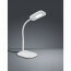 LED Tafellamp - Trion Bolina - 3W - Warm Wit 3000K - Dimbaar - Rechthoek - Glans Wit - Kunststof 4