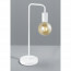 LED Tafellamp - Trion Dolla - E27 Fitting - Rond - Mat Wit - Aluminium 2