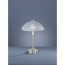 LED Tafellamp - Trion Dontra - 4W - Warm Wit 3000K - Rond - Mat Nikkel - Aluminium 2