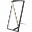LED Tafellamp - Trion Ediyon - 9W - Aanpasbare Kleur - Dimbaar - Rechthoek - Mat Zwart - Aluminium 5