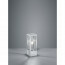 LED Tafellamp - Trion Garinola - E27 Fitting - Rechthoek - Mat Grijs - Aluminium 2