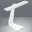 LED Tafellamp - Trion Herioly - Dimbaar - USB Oplaadbaar - Wit - Aluminium 4