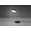 LED Tafellamp - Trion Kiki - 4W - Warm Wit 3000K - Rond - Mat Zwart - Kunststof 3
