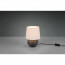 LED Tafellamp - Trion Leau - E14 Fitting - Rond - Mat Bruin - Keramiek 3