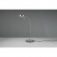 LED Tafellamp - Trion Monzino - 12W - Aanpasbare Kleur - Dimbaar - Rond - Mat Nikkel - Aluminium 12