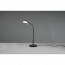 LED Tafellamp - Trion Monzino - 12W - Aanpasbare Kleur - Dimbaar - Rond - Mat Zwart - Aluminium 12