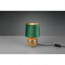 LED Tafellamp - Trion Sofia - E14 Fitting - Rond - Mat Groen - Keramiek 3