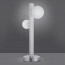 LED Tafellamp WiZ - Trion Dulpio - 6W - Aanpasbare Kleur - Dimbaar - Afstandsbediening - Rond - Mat Nikkel - Aluminium 5