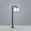 LED Tuinverlichting - Buitenlamp - Trion Cubirino - Staand - 5W - E27 Fitting - Mat Zwart - Aluminium 2