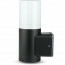 LED Tuinverlichting - Buitenlamp - Viron Hyno - Wand - GU10 Fitting - Rond - Mat Zwart - Aluminium 2