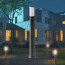 LED Tuinverlichting - Staande Buitenlamp - Brinton Tarin - 7W - Warm Wit 3000K - Mat Antraciet - Rond - Aluminium - 80cm 2