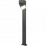 LED Tuinverlichting - Staande Buitenlamp - Trion Avirma - 7W - Warm Wit 3000K - Rechthoek - Mat Zwart - Aluminium - 100cm 2