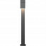 LED Tuinverlichting - Staande Buitenlamp - Trion Avirma - 7W - Warm Wit 3000K - Rechthoek - Mat Zwart - Aluminium - 100cm 4