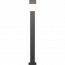 LED Tuinverlichting - Staande Buitenlamp - Trion Avirma - 7W - Warm Wit 3000K - Rechthoek - Mat Zwart - Aluminium - 100cm 5