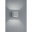 LED Tuinverlichting - Tuinlamp - Trion Adina - Wand - 6W - Warm Wit 3000K - Vierkant - Mat Titaan - Aluminium 4