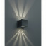 LED Tuinverlichting - Tuinlamp - Trion Corby - Wand - 4W - Mat Zwart - Kunststof 2