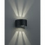 LED Tuinverlichting - Tuinlamp - Trion Rosina - Wand - 4W - Mat Zwart - Kunststof 4