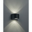 LED Tuinverlichting - Tuinlamp - Trion Rosina - Wand - 4W - Mat Zwart - Kunststof 6