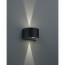 LED Tuinverlichting - Tuinlamp - Trion Rosina - Wand - 4W - Mat Zwart - Kunststof 7