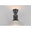 LED Tuinverlichting - Wandlamp Buitenlamp - Trion Ardis Up and Down - GU10 Fitting - Spatwaterdicht IP44 - Rond - Mat Zwart - Aluminium 8