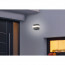 LED Tuinverlichting - Wandlamp Buitenlamp - Trion Mitchi - 7W - Warm Wit 3000K - Vierkant - Mat Antraciet - Aluminium 5