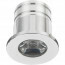LED Veranda Spot Verlichting - 3W - Natuurlijk Wit 4000K - Inbouw - Dimbaar - Rond - Mat Zilver - Aluminium - Ø31mm