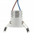 LED Veranda Spot Verlichting - 3W - Warm Wit 3000K - Inbouw - Rond - Mat Wit - Aluminium - Ø31mm 3