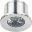LED Veranda Spot Verlichting 6 Pack - 1W - Warm Wit 3000K - Inbouw - Rond - Mat Zilver - Aluminium - Ø31mm 2