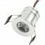 LED Veranda Spot Verlichting 6 Pack - 3W - Warm Wit 3000K - Inbouw - Dimbaar - Rond - Mat Zilver - Aluminium - Ø31mm 3