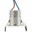 LED Veranda Spot Verlichting 6 Pack - 3W - Warm Wit 3000K - Inbouw - Dimbaar - Rond - Mat Zilver - Aluminium - Ø31mm 4
