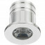 LED Veranda Spot Verlichting 6 Pack - 3W - Warm Wit 3000K - Inbouw - Rond - Mat Zilver - Aluminium - Ø31mm 2