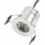 LED Veranda Spot Verlichting 6 Pack - 3W - Warm Wit 3000K - Inbouw - Rond - Mat Zilver - Aluminium - Ø31mm 3