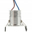 LED Veranda Spot Verlichting 6 Pack - 3W - Warm Wit 3000K - Inbouw - Rond - Mat Zilver - Aluminium - Ø31mm 4
