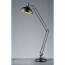 LED Vloerlamp - Trion - E27 Fitting - 1-lichts - Verstelbaar - Rond - Mat Zwart - Aluminium 2