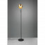 LED Vloerlamp - Trion Flatina - E14 Fitting - Flexibele Arm - Rond - Mat Zwart/Goud - Aluminium 10