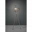 LED Vloerlamp - Trion Ivan - E27 Fitting - Rond - Antiek Nikkel - Aluminium 3