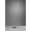 LED Vloerlamp - Trion Monzino - 12W - Aanpasbare Kleur - Dimbaar - Rond - Mat Nikkel - Aluminium 15