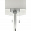 LED Vloerlamp - Trion Ninda - E27 Fitting - 14W - Warm Wit 3000K - Dimbaar - Rond - Mat Nikkel - Aluminium 4