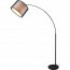 LED Vloerlamp - Vloerverlichting - Trion Bidon - E27 Fitting - 1-lichts - Rond - Mat Zwart - Aluminium - Tot 10W