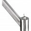 LED Vloerlamp - Vloerverlichting - Trion Cindy - E27 Fitting - Rond - Mat Nikkel - Aluminium 2