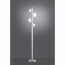 LED Vloerlamp WiZ - Trion Dulpio - 6W - Aanpasbare Kleur - Dimbaar - Afstandsbediening - Rond - Mat Nikkel - Aluminium 5