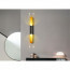 LED Wandlamp - Wandverlichting - Aigi Hataki Up and Down - E27 Fitting - 2-lichts - Rond - Mat Zwart/Goud - Aluminium 5