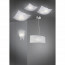 LED Wandlamp - Wandverlichting - Trion Colmino - E27 Fitting - Rechthoek - Mat Chroom - Aluminium 5