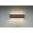 LED Wandlamp - Wandverlichting - Trion Concy - 12W - Warm Wit 3000K - Dimbaar - Rechthoek - Roestkleur - Aluminium 7