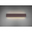 LED Wandlamp - Wandverlichting - Trion Concy - 18W - Warm Wit 3000K - Dimbaar - Rechthoek - Roestkleur - Aluminium 7