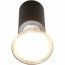 LED Wandlamp - Wandverlichting - Trion Loreno - GU10 Fitting - Spatwaterdicht IP44 - Rond - Mat Zwart - Aluminium 3