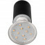 LED Wandlamp - Wandverlichting - Trion Loreno - GU10 Fitting - Spatwaterdicht IP44 - Rond - Mat Zwart - Aluminium 6