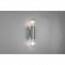 LED Wandlamp - Wandverlichting - Trion Vundon - E27 Fitting - 2-lichts - Rond - Mat Nikkel - Aluminium 3